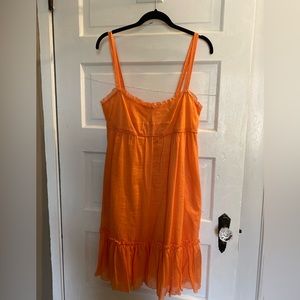J Crew Ruffle Hem Dress